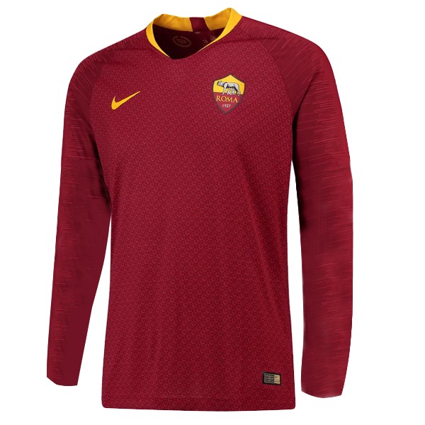 Camiseta As Roma 1ª ML 2018/19 Rojo
